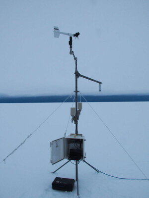 Meteorological measurements are important in Antarctica, as it has the biggest gaps spatially for the weather models that are used to generate forecasts for the entire globe. This is one example of a weather station, and a fine thing they are.