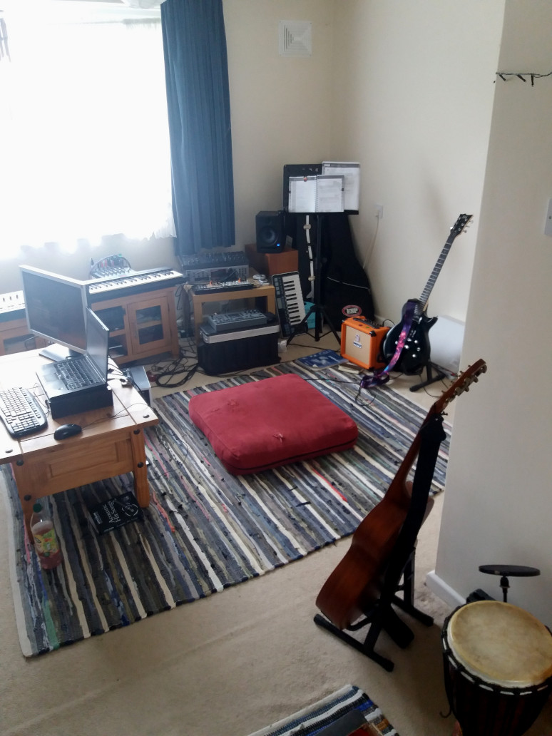 Home studio / living room