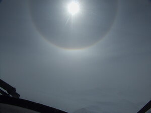 A very strong Halo on the way back from Halley.