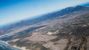 The departure from Cape Town, a gateway to a world I would love to see more (on the ground!)