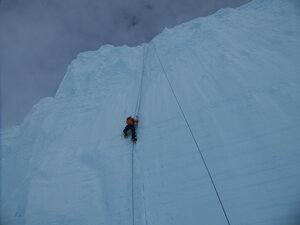 Another bimble up the wall with some ice axes. Looks so easy! ;-)