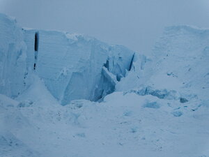 These blocks of ice are truly enormous. And thankfully quite far away!